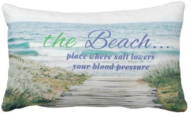 The Beach Pillow Cover ❤ SALE!