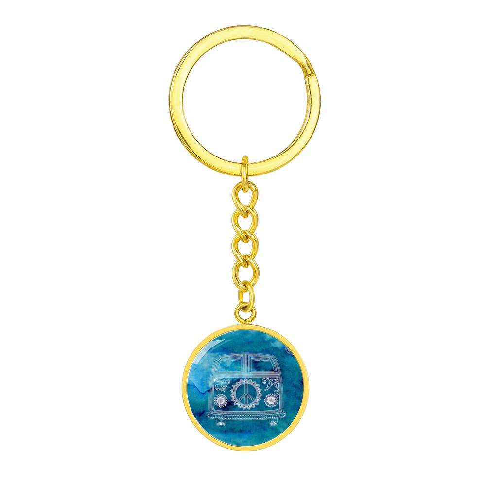 The Cool Bus Beachy Keychain