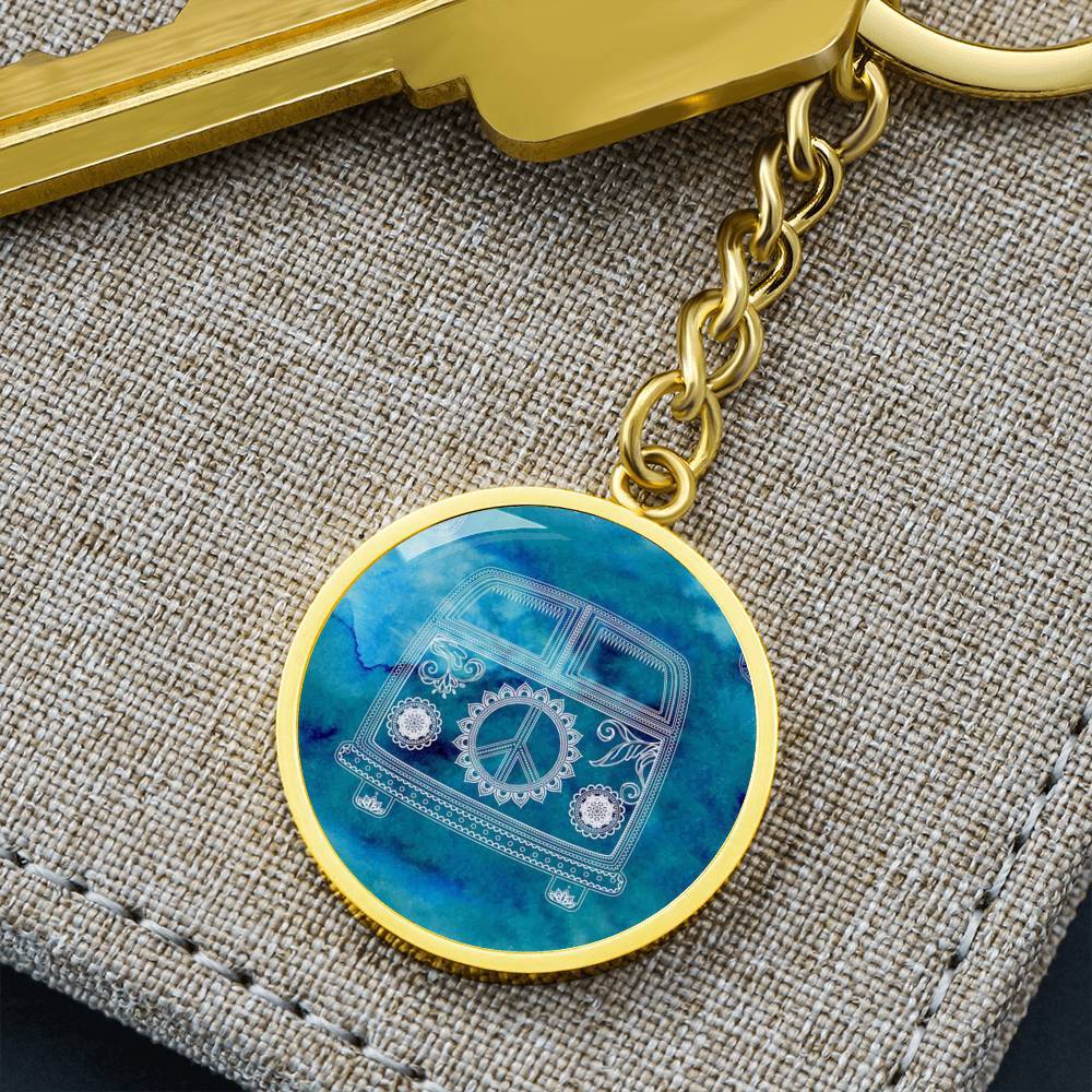 The Cool Bus Beachy Keychain