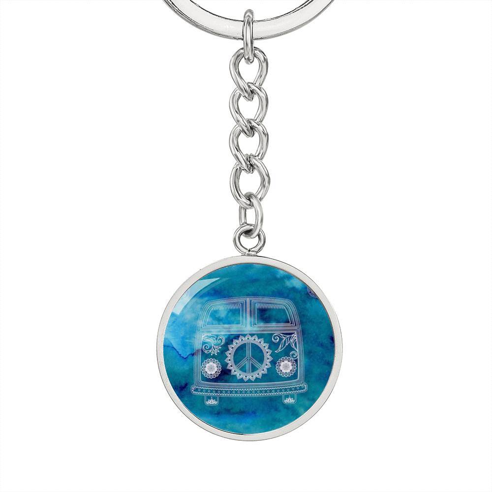 The Cool Bus Beachy Keychain