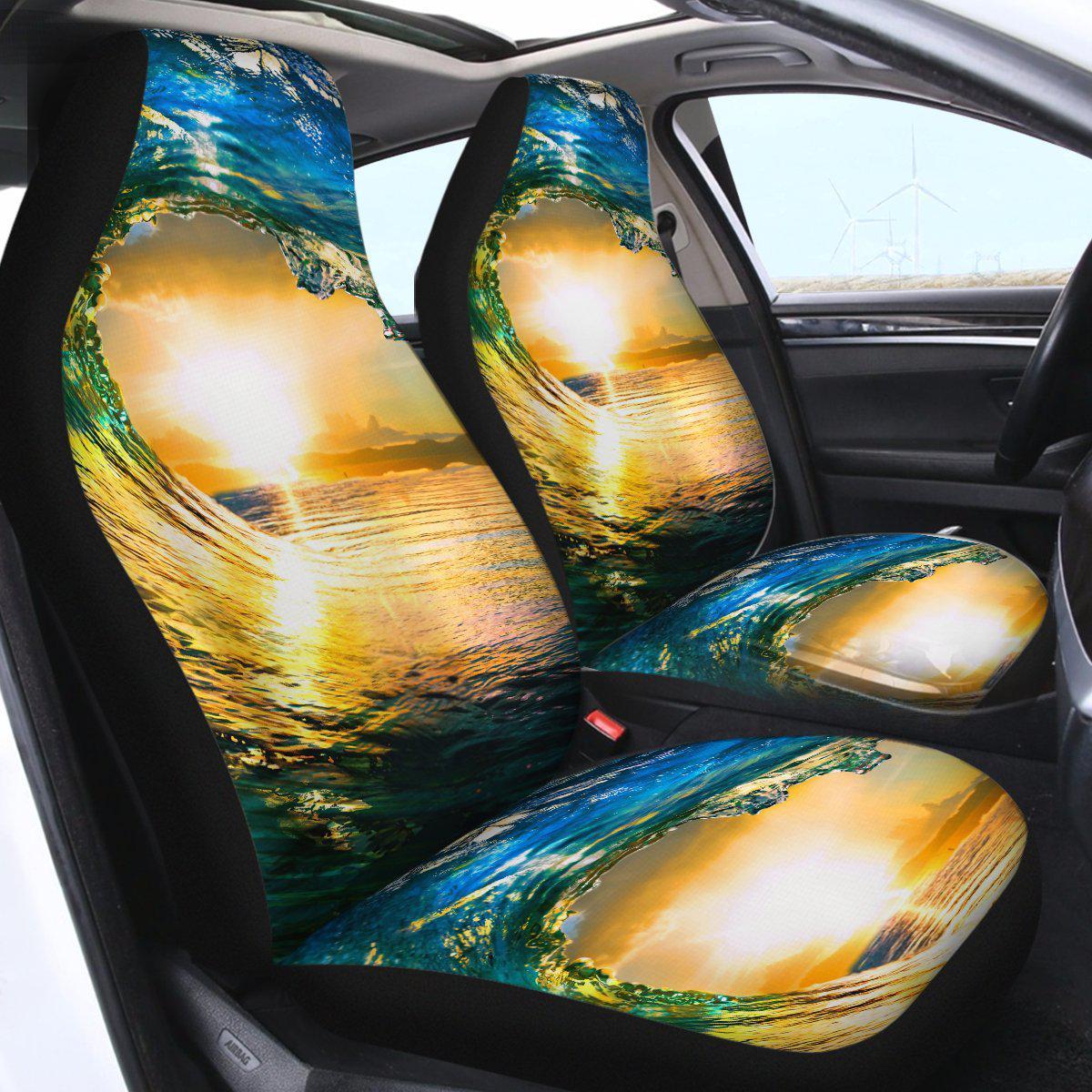 The Eye of the Ocean Car Seat Cover