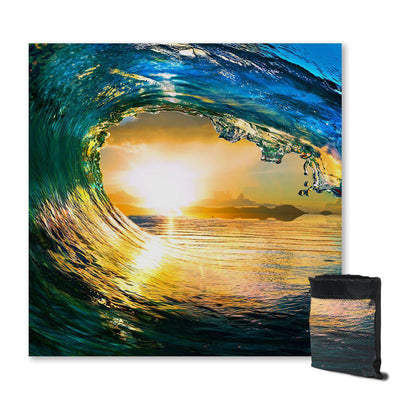 The Eye of the Ocean Sand Free Towel