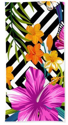 The Flower Garden Sand Free Towel