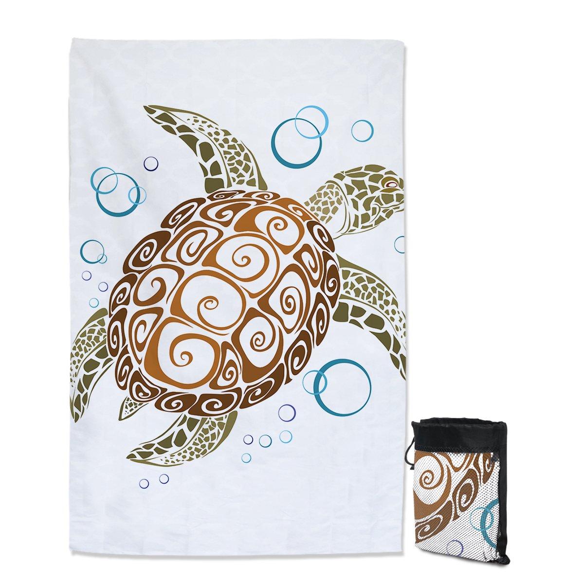 The Great Sea Turtle Sand Free Towel
