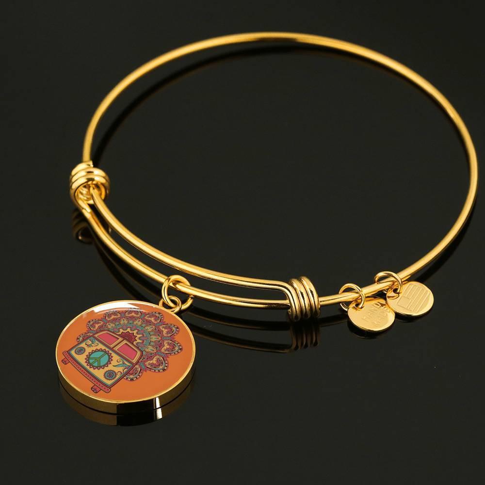 The Happy Bus Bangle Bracelet