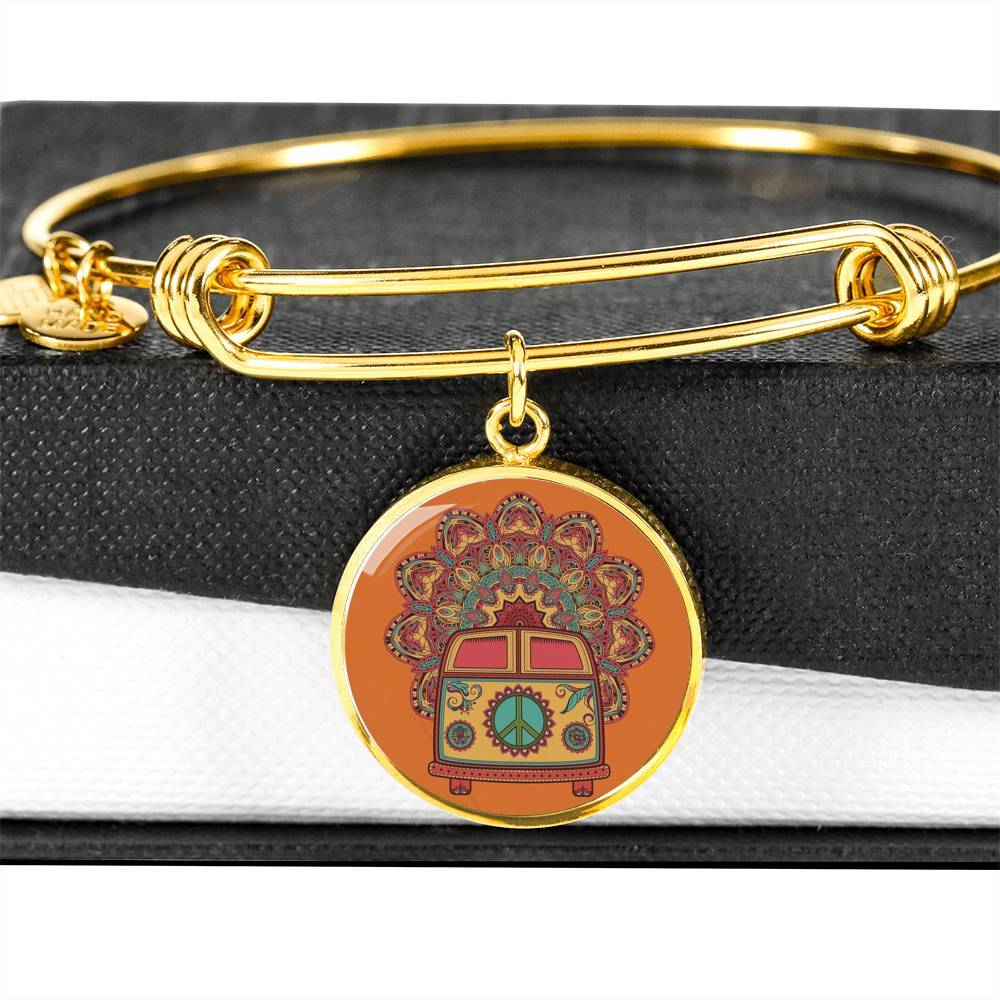 The Happy Bus Bangle Bracelet