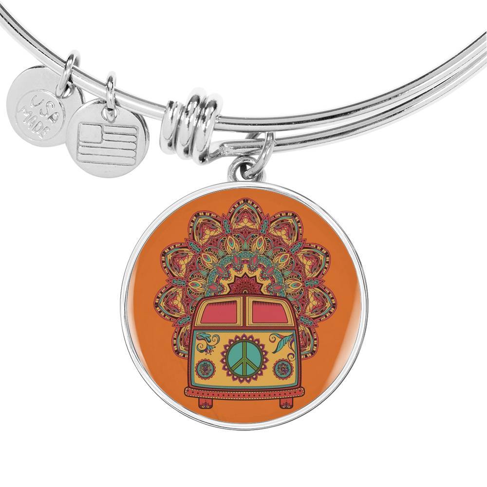 The Happy Bus Bangle Bracelet
