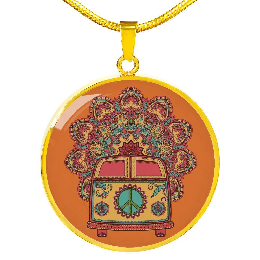 The Happy Bus Necklace