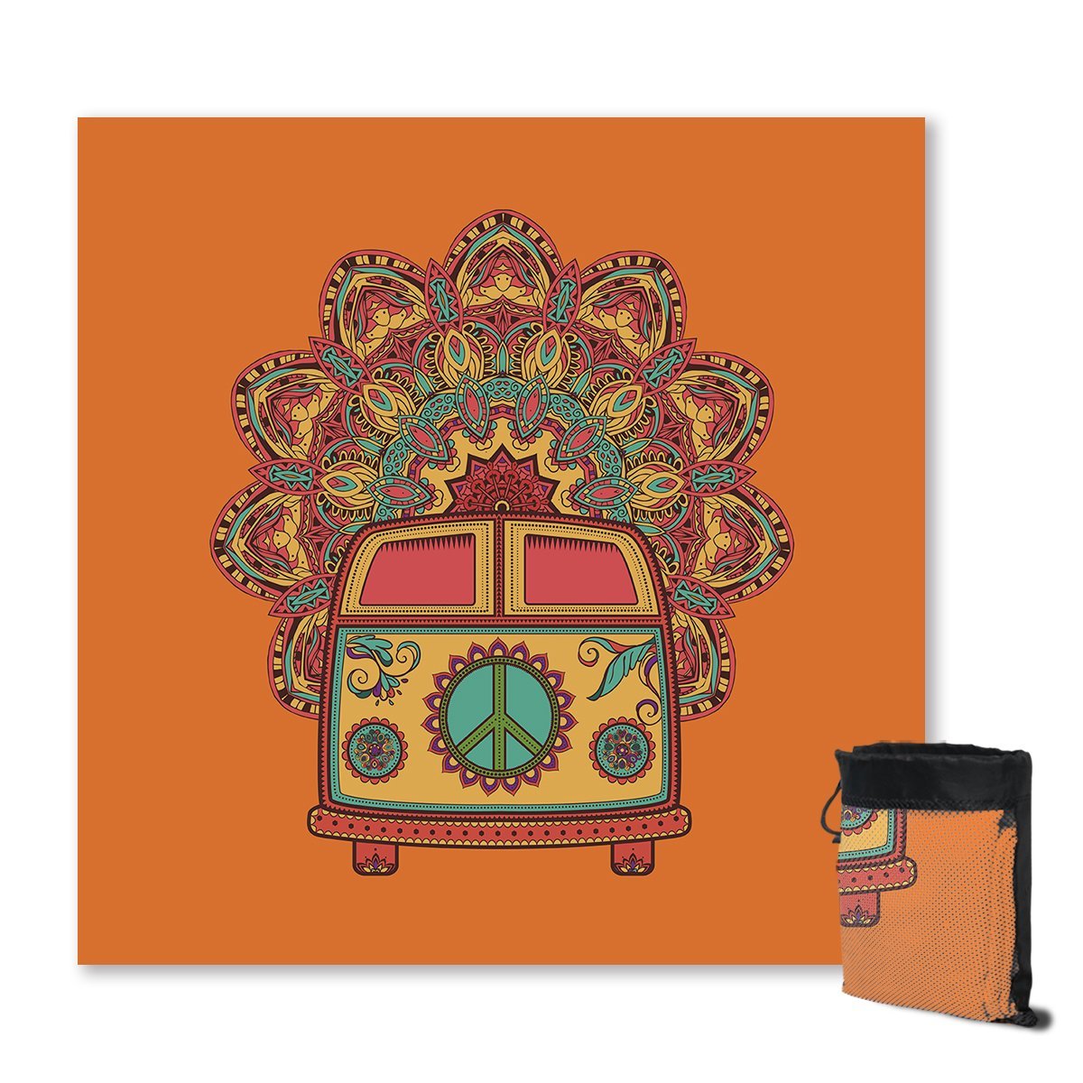 The Happy Bus Sand Free Towel