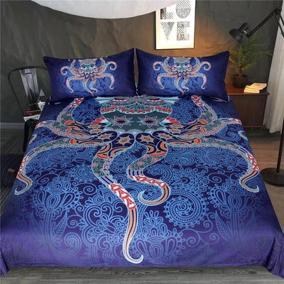 The Noctopus Bedding Set