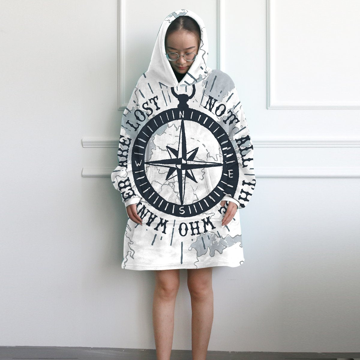 The Ocean Wanderer Wearable Blanket Hoodie