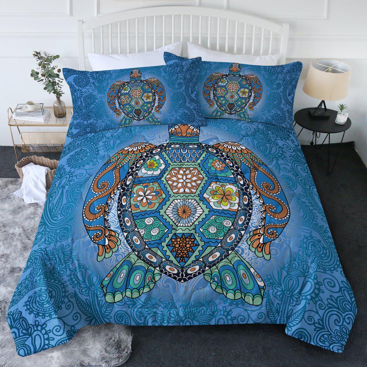The Original Turtle Totem Comforter Set