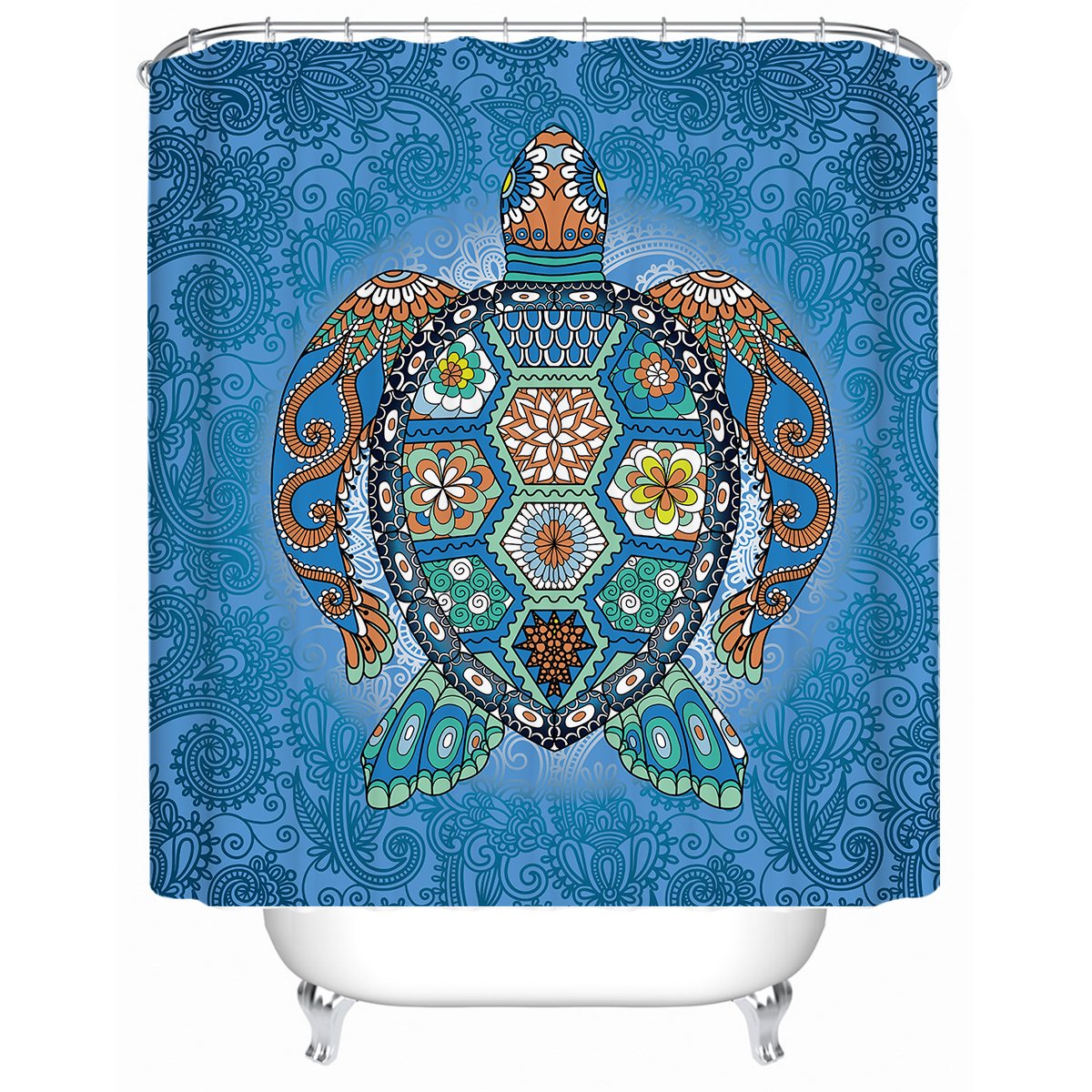 The Original Turtle Totem Shower Curtain