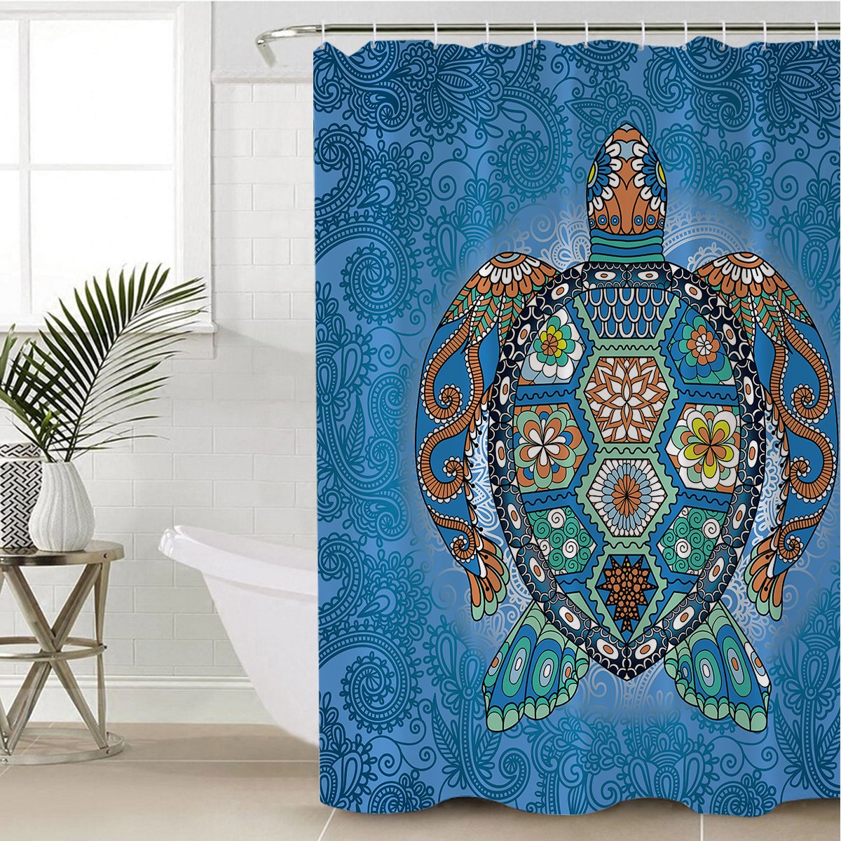 The Original Turtle Totem Shower Curtain
