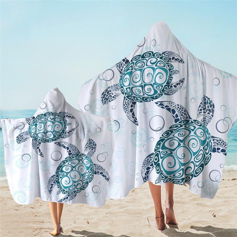 The Original Turtle Twist Hooded Towel