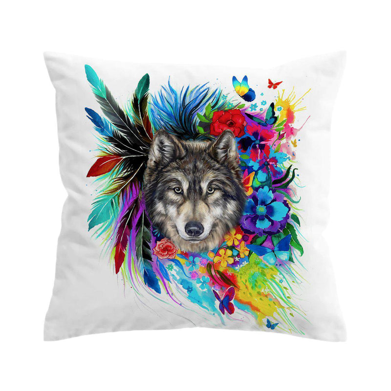 The Original Wolf Spirit Pillow Cover