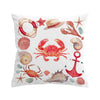 The Red Crab Pillow Cover