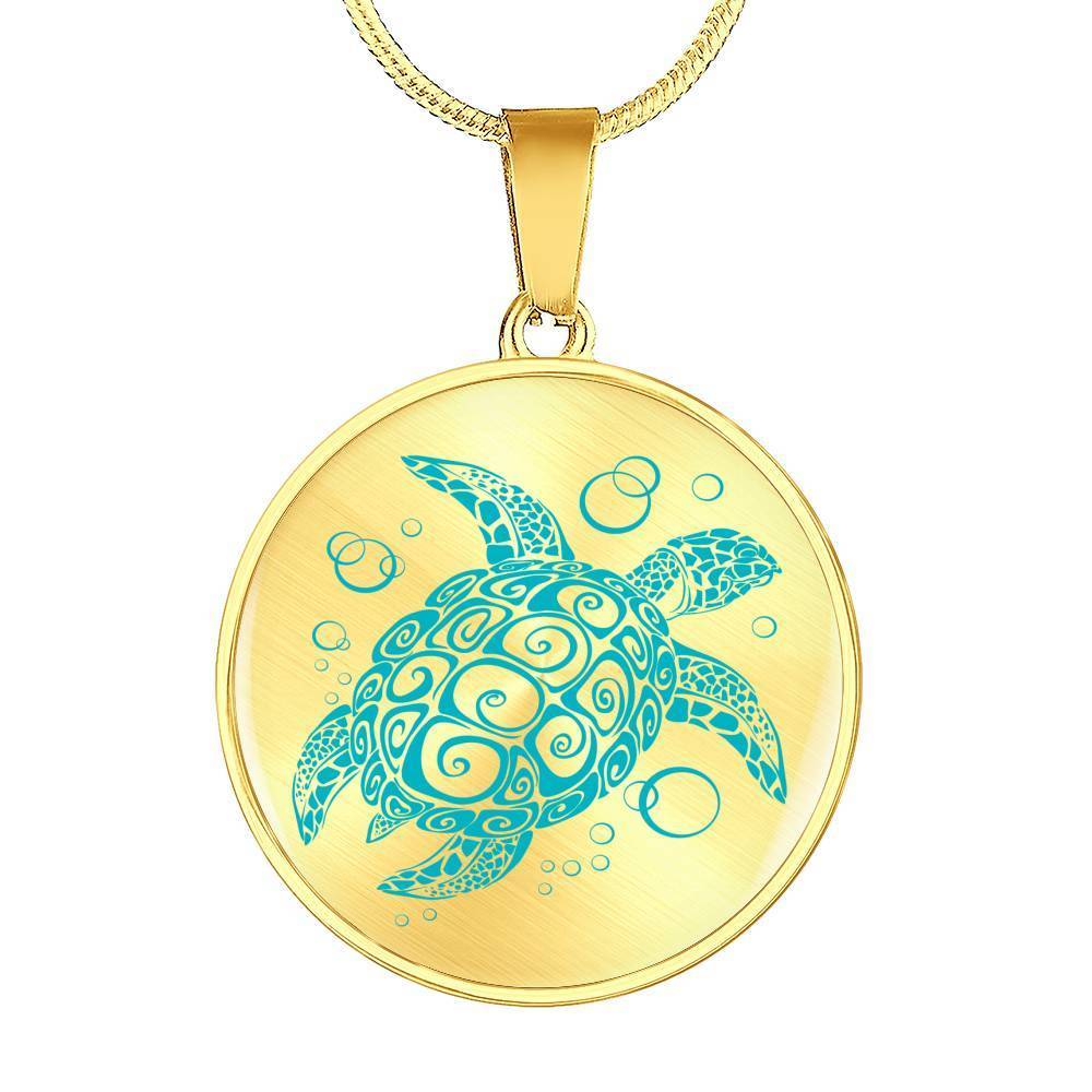 The Sea Turtle Twist Necklace