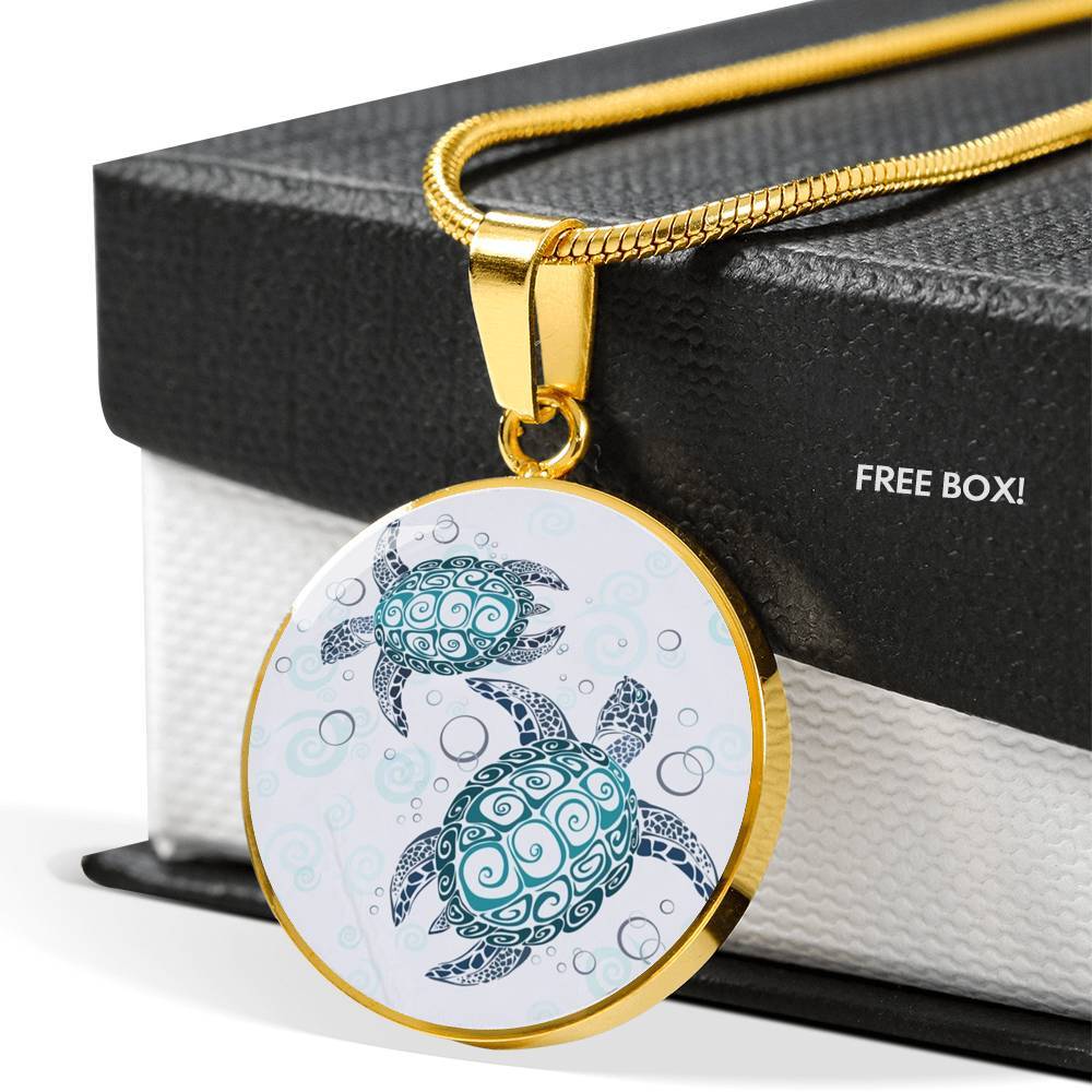 The Sea Turtle Twist Necklace