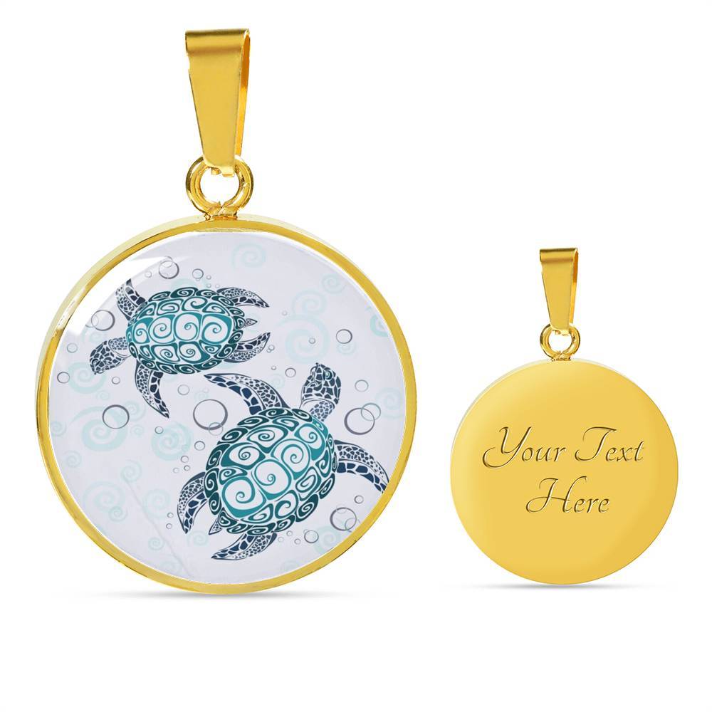 The Sea Turtle Twist Necklace