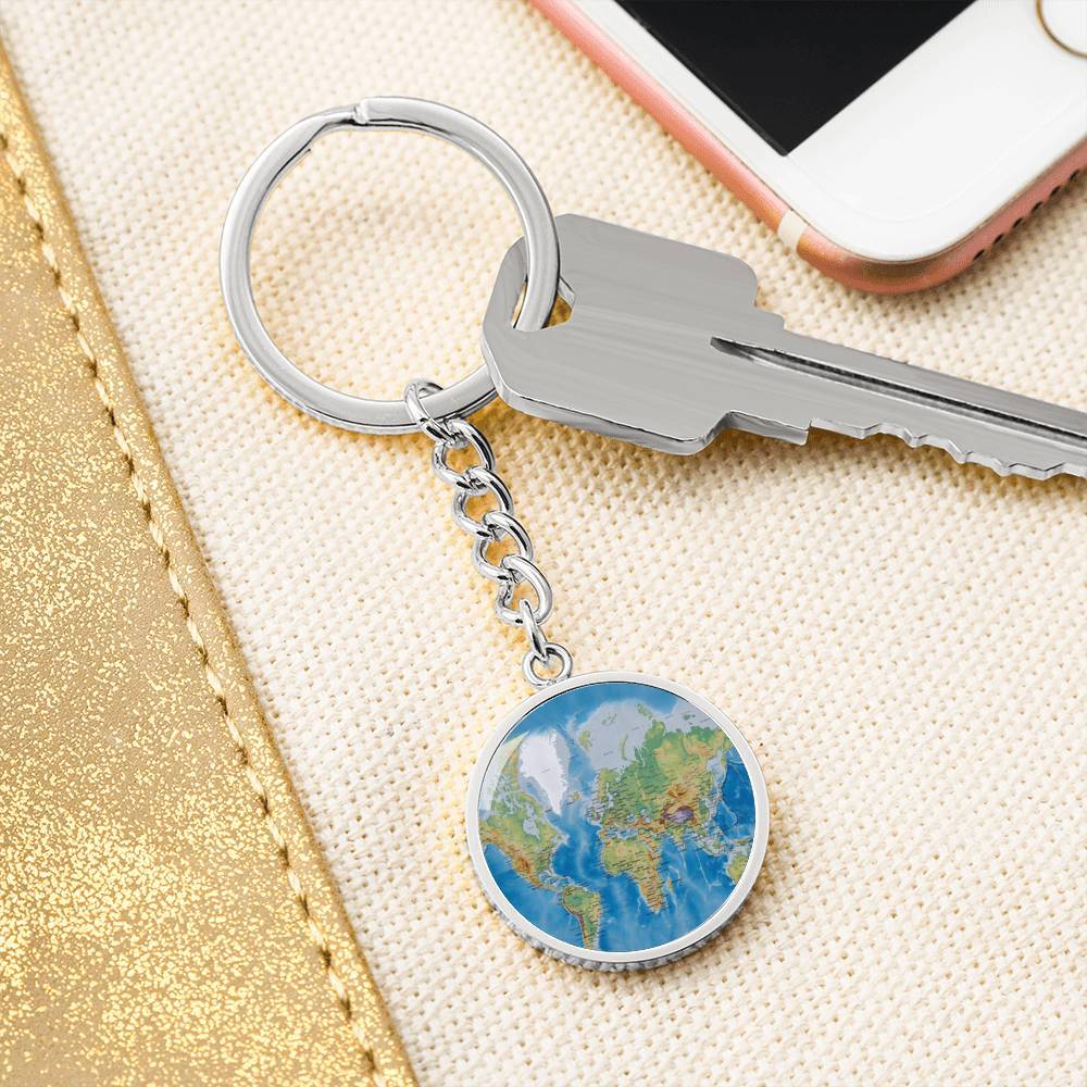 The Seven Seas Beachy Keychain