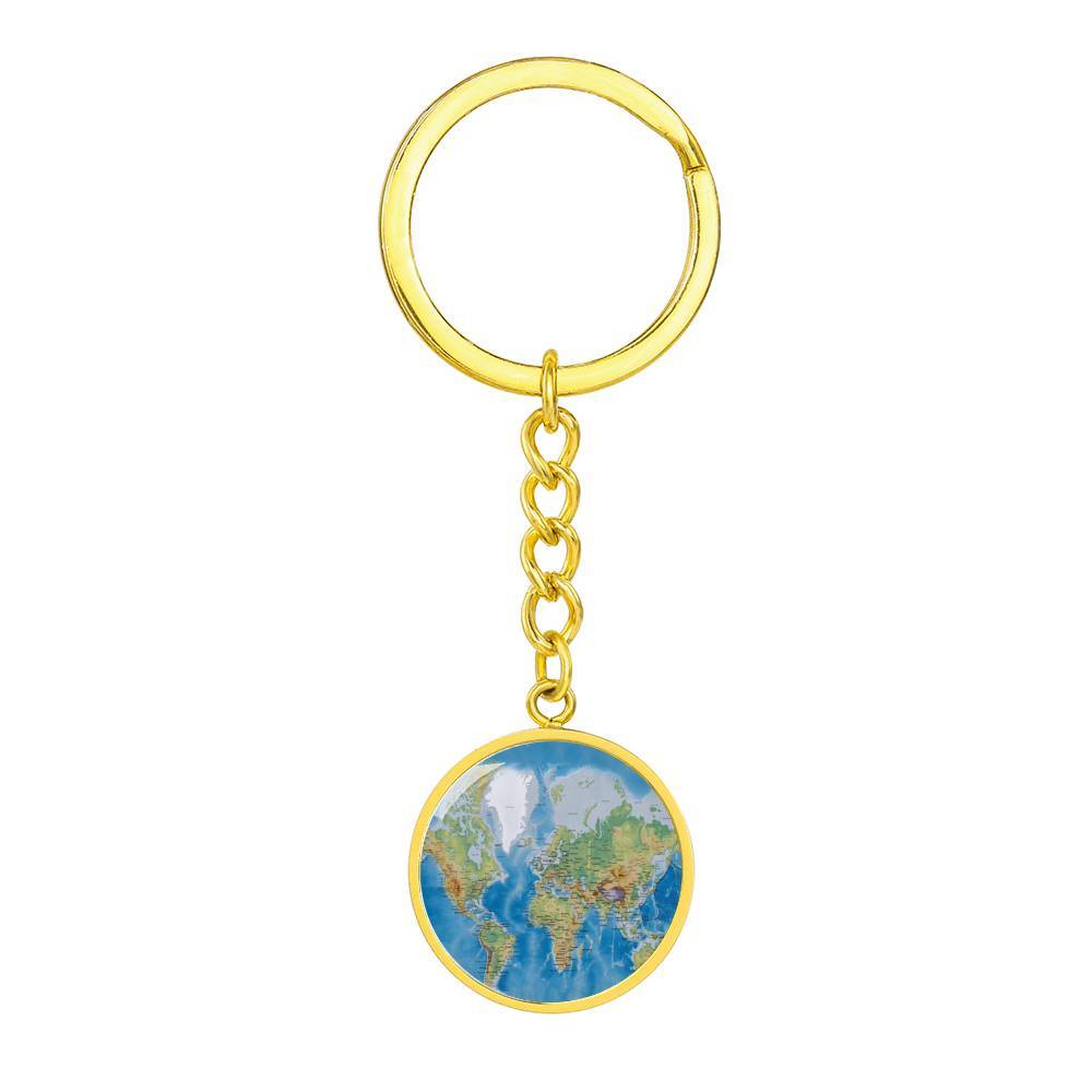 The Seven Seas Beachy Keychain