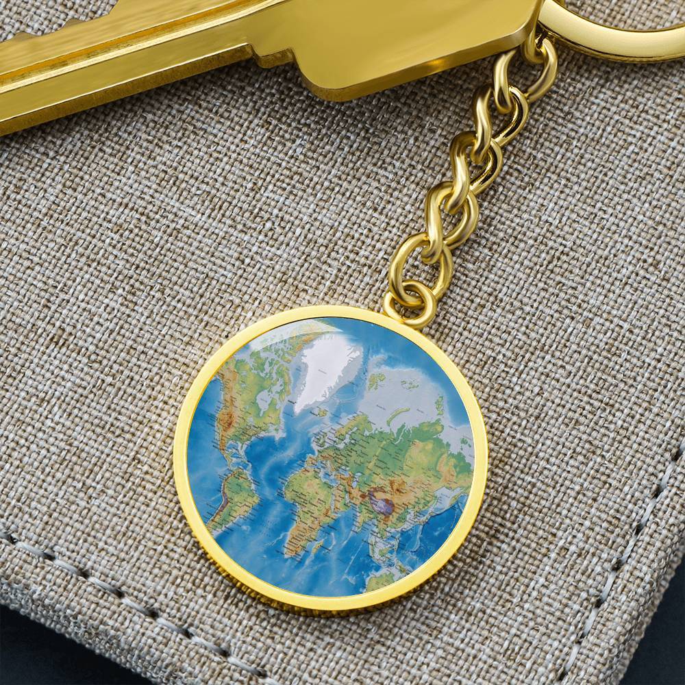 The Seven Seas Beachy Keychain