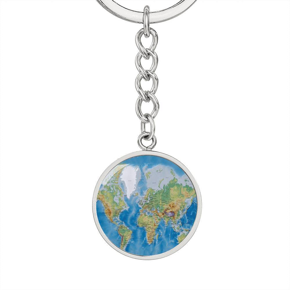The Seven Seas Beachy Keychain