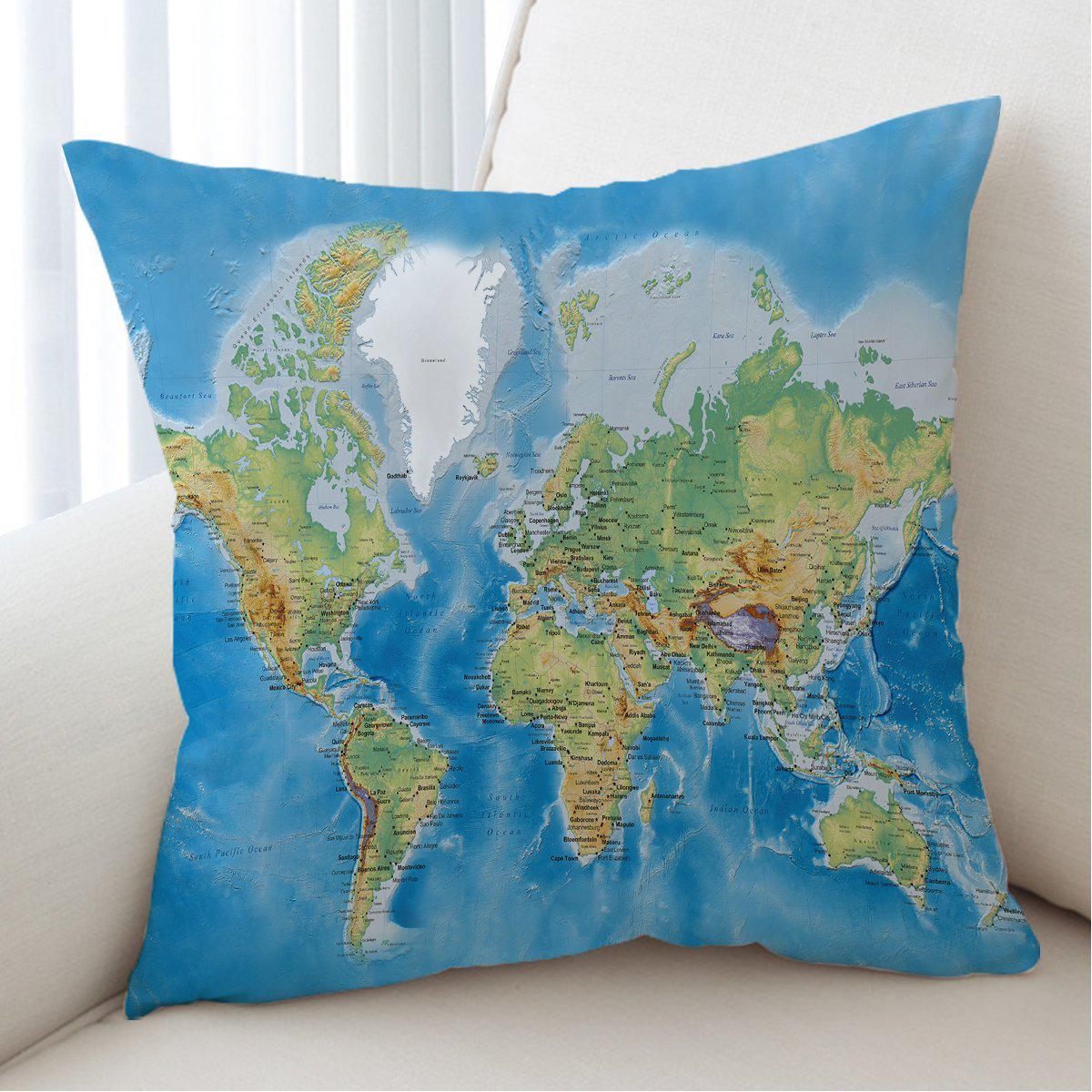 The Seven Seas Pillow Cover