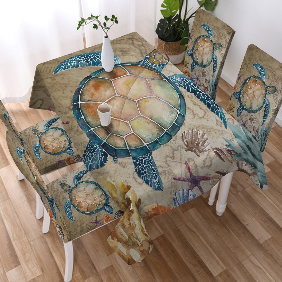 The Turtle Island Chair Cover