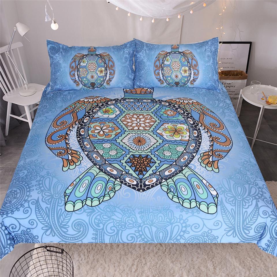 The Turtle Totem Bedding Set