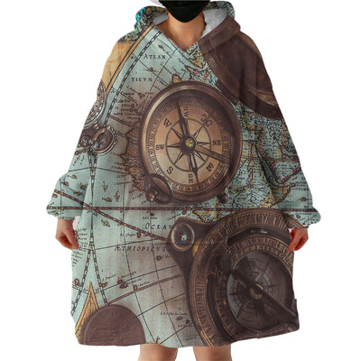 The World Wanderer Wearable Blanket Hoodie