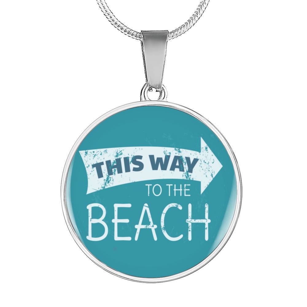 This Way To The Beach Necklace