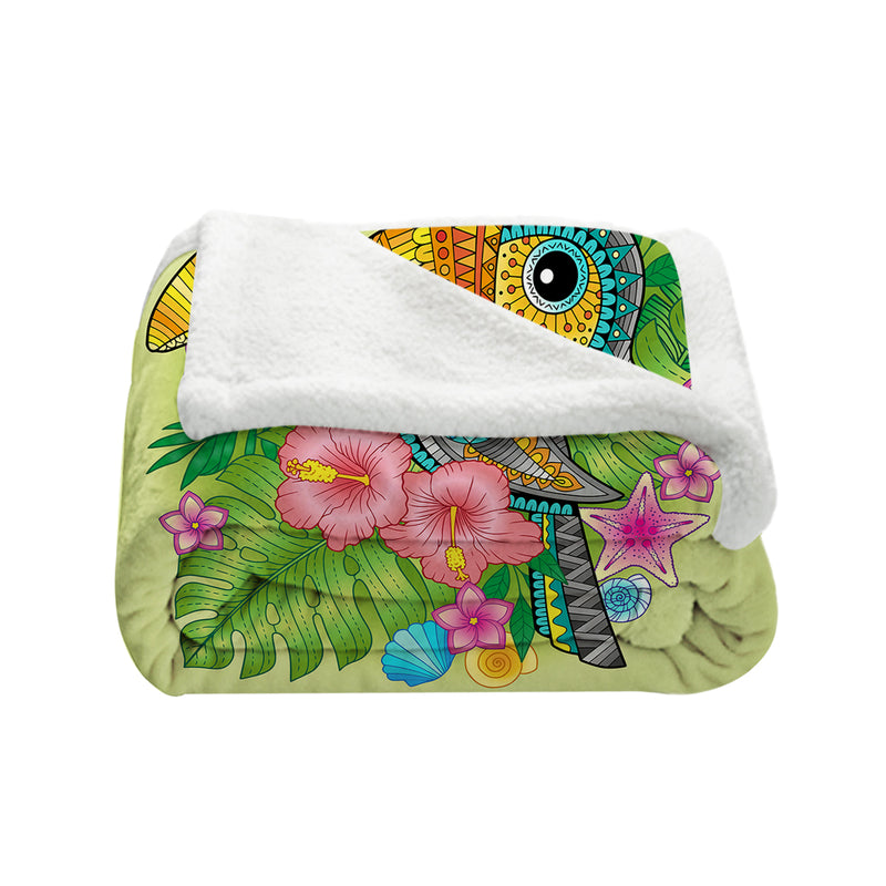 Toucan Delight Bedspread Blanket