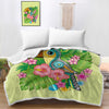 Toucan Delight Bedspread Blanket