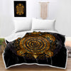 Sea Turtle Maze Bedspread Blanket