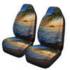 Tropical Sunset Car Seat Cover
