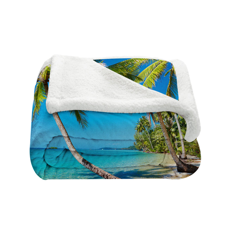 Tropical Escape Bedspread Blanket