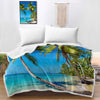 Tropical Escape Bedspread Blanket