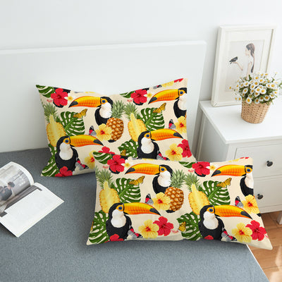 Tropical Toucan Comforter Set