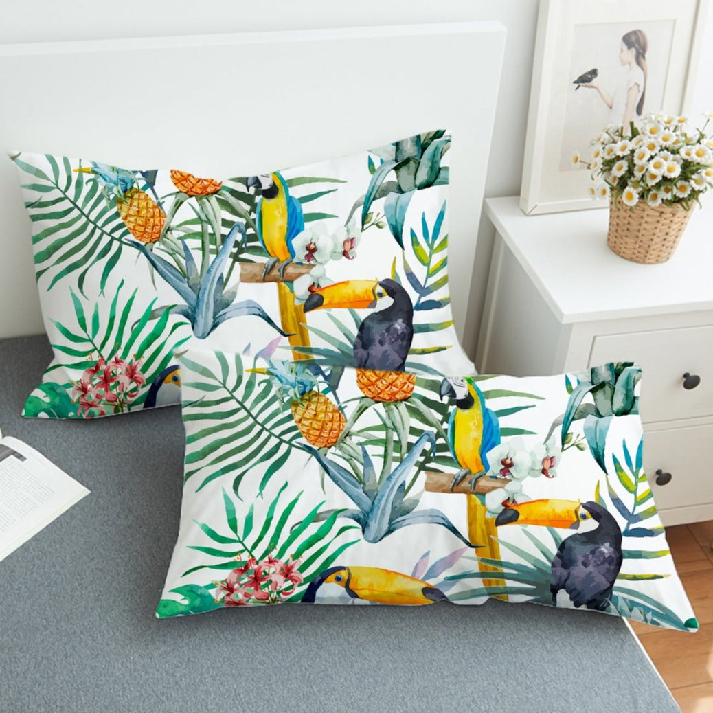 Tropical Rainforest Pillow Sham