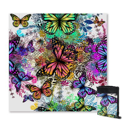 Tropical Butterflies Sand Free Towel