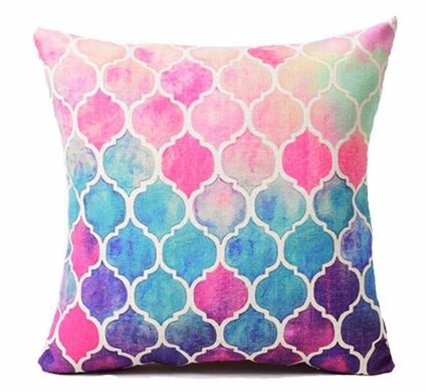 Tropical Colors Pillow Cover