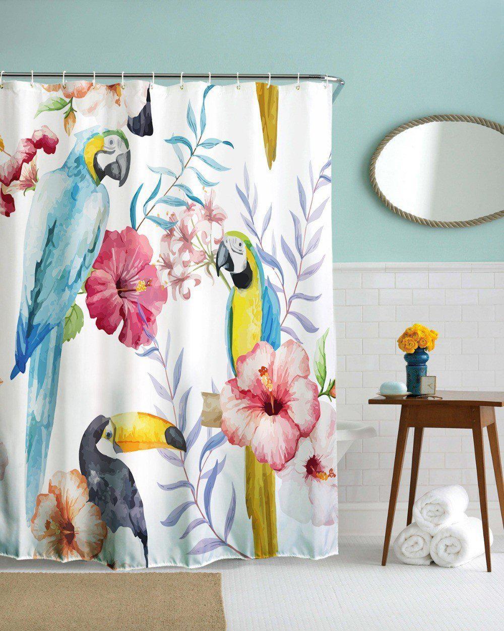 Tropical Colors Shower Curtain