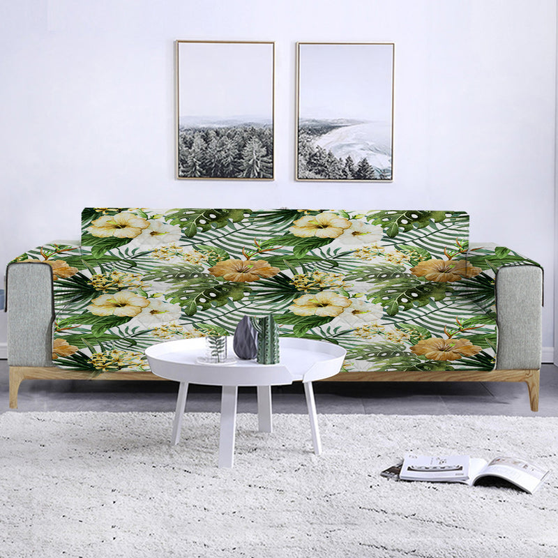 Hibiscus Tropics Sofa Cover