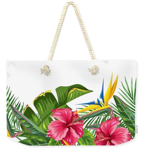 Tropical Days Weekender Tote Bag