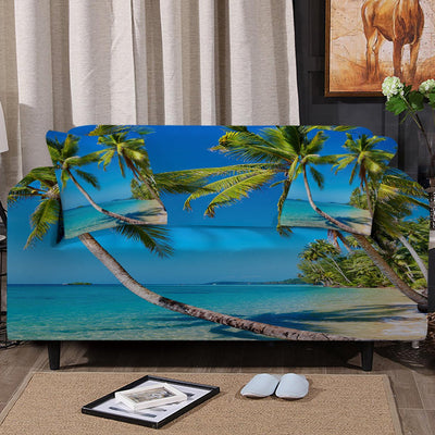 Tropical Escape Couch Cover