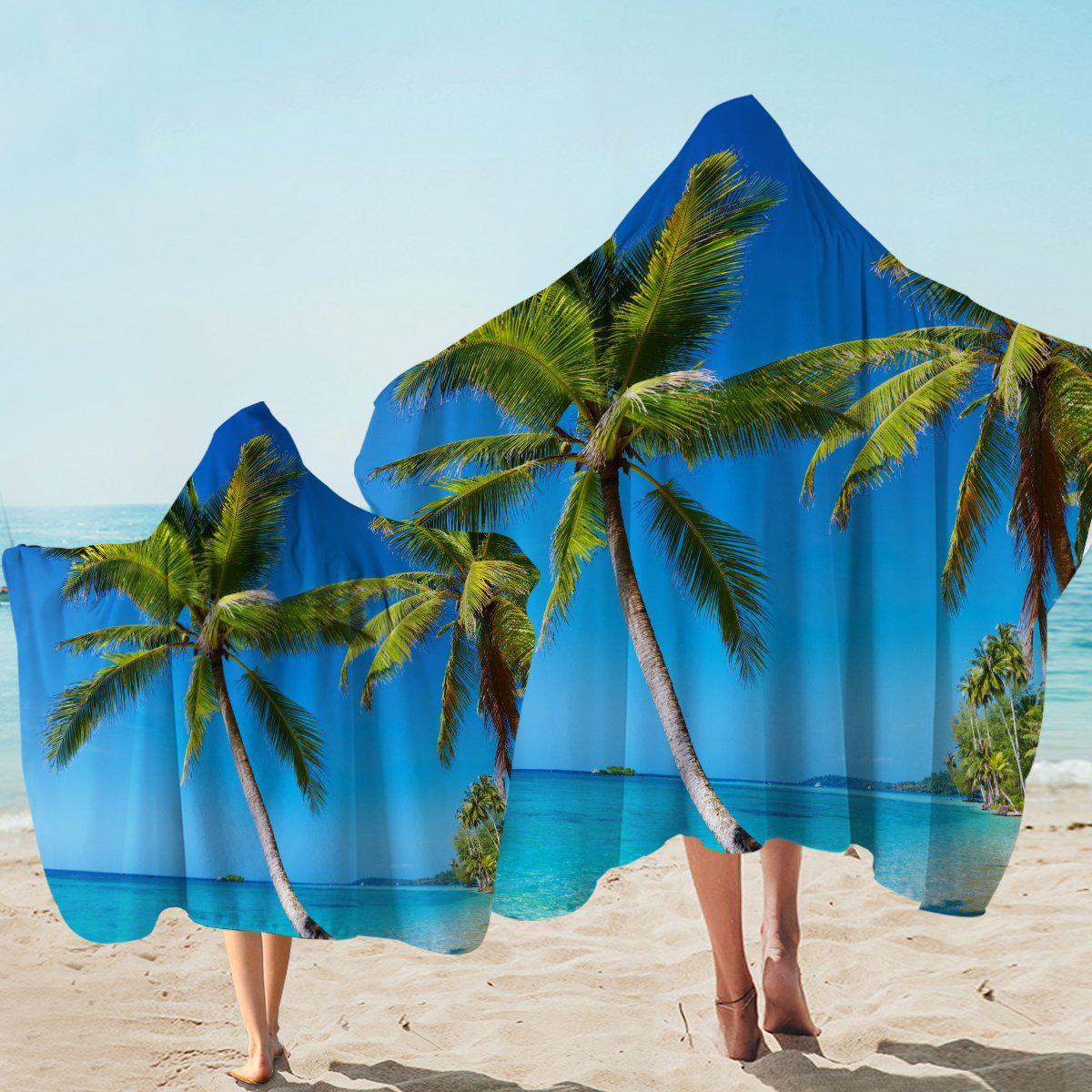 Tropical Escape Hooded Towel
