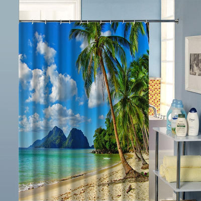 Tropical Escape Shower Curtain