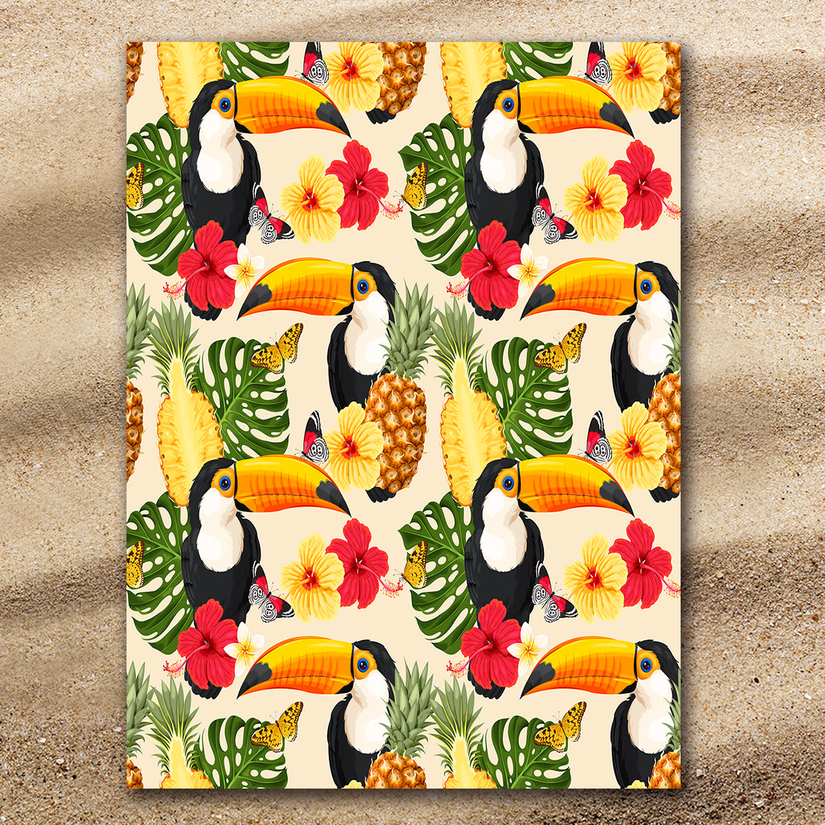 Tropical Toucan Extra Large Towel